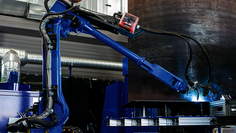 Robotereinsatz: Schweißen im Fokus